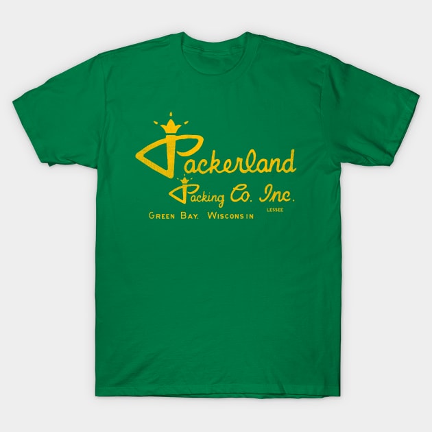 Packerland Packing Co Inc - Green Bay WI T-Shirt by darklordpug